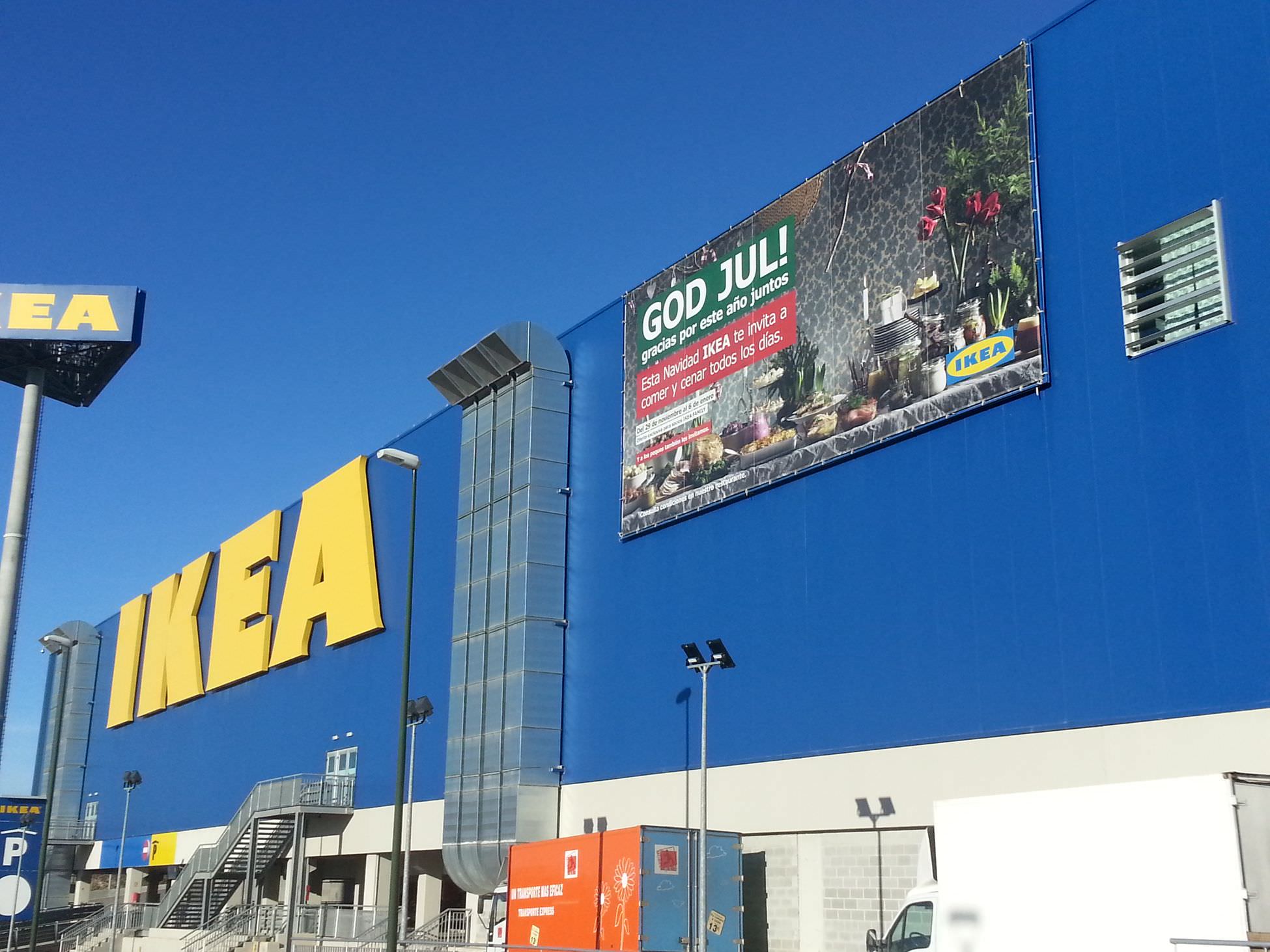 Valla publicitaria Ikea