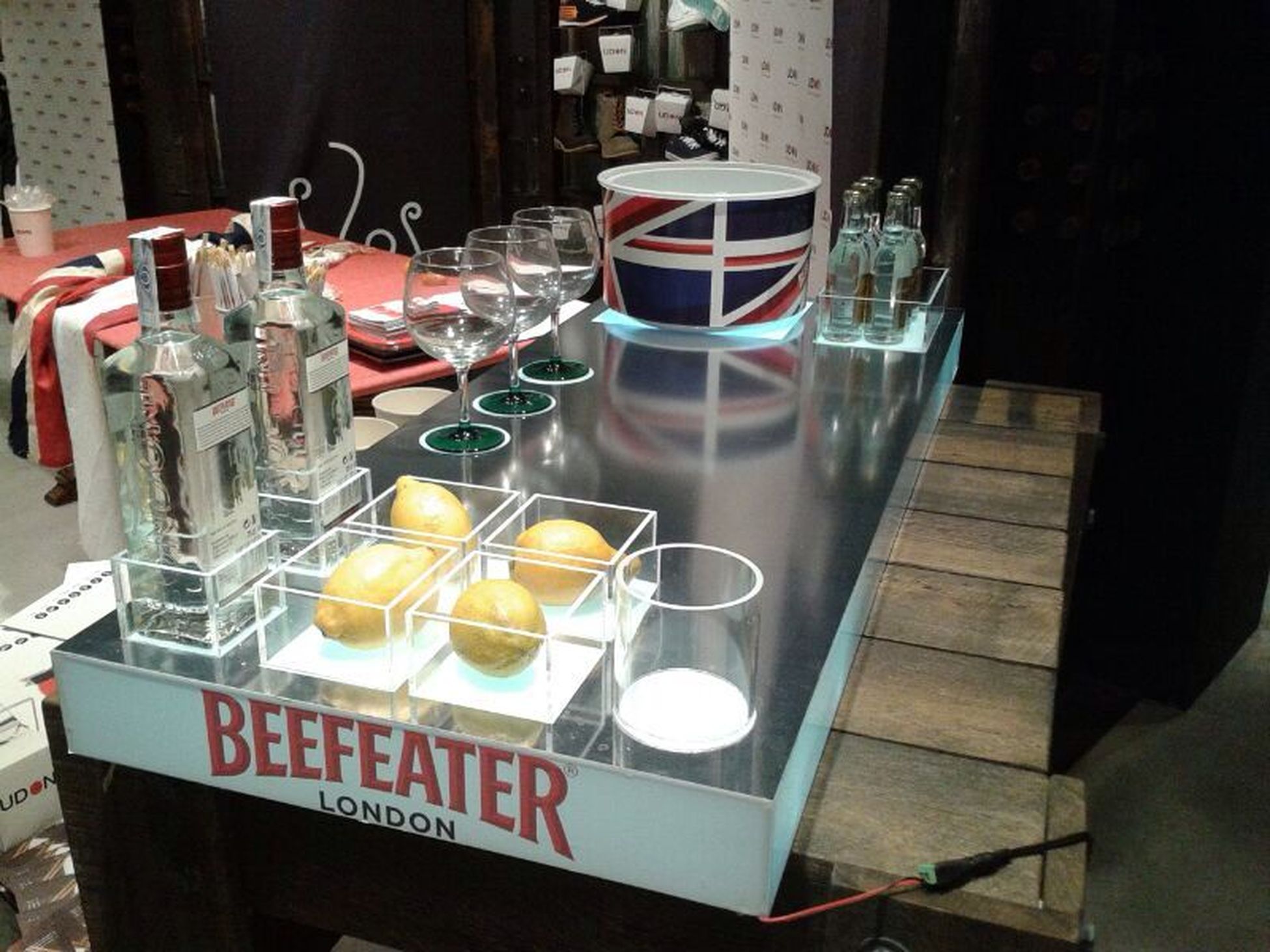 Stand Beefeater
